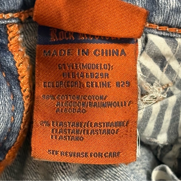 Rock Revival Celine Boot Cut Jeans Waist 27 EUC - Picture 13 of 16